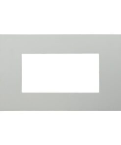 Placca Plastica ETTROIT Serie Venus 4 Posti/Moduli 504 Compatibile Con Vimar Arke, 14 Colori Disponibili (Sabbia)