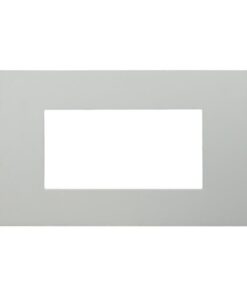 Alternative view of Placca Plastica ETTROIT Serie Venus 4 Posti/Moduli 504 Compatibile Con Vimar Arke, 14 Colori Disponibili (Sabbia)