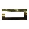 Placca Plastica ETTROIT Serie Venus 7 Posti/Moduli 507 Compatibile Con Vimar Arke, 14 Colori Disponibili (Oro Lucido) - ASDSHOP