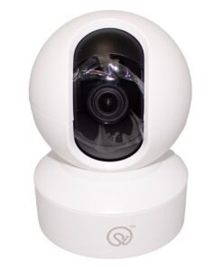 Telecamera di Sicurezza Wi-Fi 2MP Supporta 2.4 e 5Ghz Videocamera di Sorveglianza Regolabile 355 Sensore di Movimento Integrato Modello 7235
