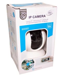 Telecamera di Sicurezza Wi-Fi 2MP Supporta 2.4 e 5Ghz Videocamera di Sorveglianza Regolabile 355 Sensore di Movimento Integrato Modello 7235 - immagine 3