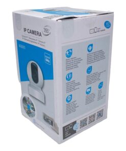 Telecamera di Sicurezza Wi-Fi 2MP Supporta 2.4 e 5Ghz Videocamera di Sorveglianza Regolabile 355 Sensore di Movimento Integrato Modello 7235 - immagine 4