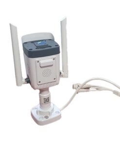 Telecamera WiFi da Interno Esterno Video Sorveglianza Bullet di Sicurezza 3MP Full HD 2304x1296p IP66 Impermeabile 90 gradi