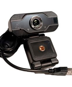 Webcam a Clip Full HD 1080p 30FPS Plug N Play Compatibile con Windows 10 IOS Android con Microfono Integrato