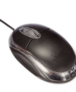 Alternative view of Mouse Ottico USB 2.0 Leggera e Slim da Lavoro Ufficio Viaggio Uso Personale con Cavo da 1.25 metri Modello 2964 RetroIlluminato Rosso