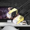 Cavo di Rete Ethernet RJ45 Cat 6 Placcato in Oro Velocita Massima di 10Gbps/100metri Banda Max 100Mhz Lunghezza Cavo 5 metri - ASDSHOP