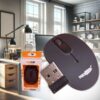 Mouse Wireless da Ufficio Lavoro Navigare Mouse Senza Filo con Design Leggera e Compatto Perfetto per Viaggio Modello Classico A - ASDSHOP