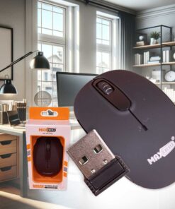 Mouse Wireless da Ufficio Lavoro Navigare Mouse Senza Filo con Design Leggera e Compatto Perfetto per Viaggio Modello Classico A