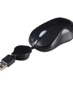 Alternative view of Mini Mouse Retrattile per PC Portatile Ideale per Viaggio e Spostamenti Colore Assortito Rosso Grigio Nero