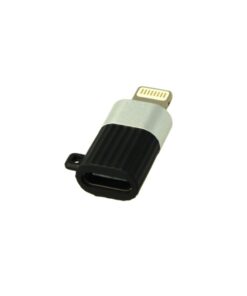 Adattatore da USB-C Femmina a Lightning Maschio Con Portachiave Incluso