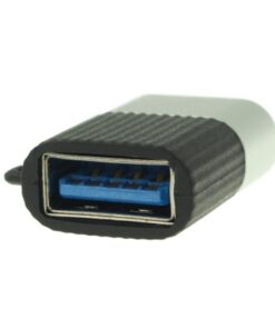 Adattatore da USB-A Femmina a USB Type C Maschio Con Portachiave Incluso - immagine 3
