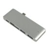 Hub USB C Con Lettore di Schede SD Micro SD + 2 Porte USB 3.0 + 1 Porta USB Type C - ASDSHOP
