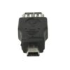 Convertitore Adattatore da USB Femmina a Mini USB Maschio - ASDSHOP