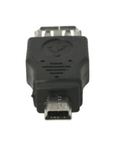 Convertitore Adattatore da USB Femmina a Mini USB Maschio
