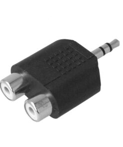 Adattatore Jack RCA Audio Convertitore Da Jack 3,5mm Maschio A 2 RCA Femmine - immagine 3