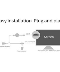 Streaming HD Adattatore Wireless Display HDMI Ricevitore Senza Fili Per Android e iOS - immagine 3