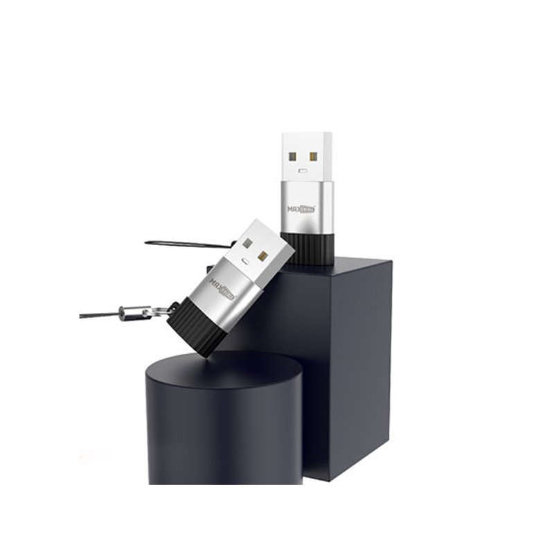 Adattatore Da USB Type C Femmina a USB-A Maschio Con Portachiave Incluso - immagine 2