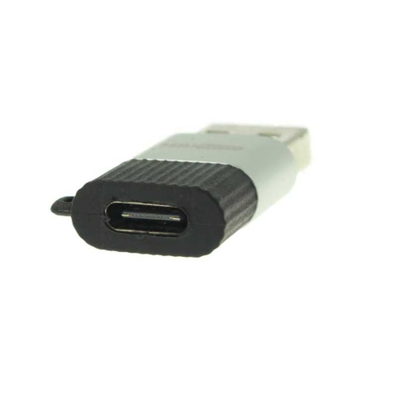 Adattatore Da USB Type C Femmina a USB-A Maschio Con Portachiave Incluso - immagine 3