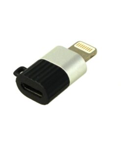 Adattatore Da Micro USB Femmina a Lightning Maschio Con Portachiave Incluso