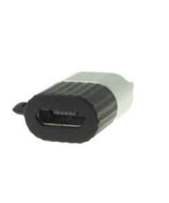 Adattatore Da Micro USB Femmina a Lightning Maschio Con Portachiave Incluso - immagine 3