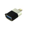 Adattatore Da USB-A Femmina a Lightning Maschio Con Portachiave Incluso - ASDSHOP