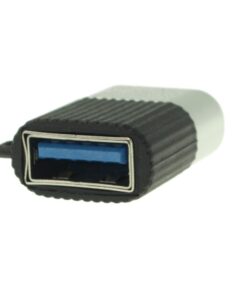 Adattatore Da USB-A Femmina a Lightning Maschio Con Portachiave Incluso - immagine 3
