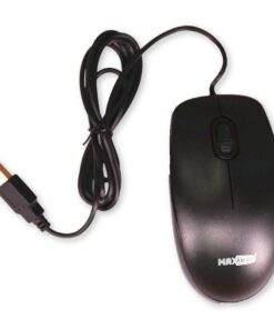 Alternative view of Mouse Ottico USB 2.0 Leggera e Slim da Lavoro Ufficio Viaggio Uso Personale con Cavo da 1.25 metri Modello 0100 a 2 Tasti con Rotella Cliccabile