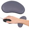 Poggiapolso per Mouse Colore Grigio 14.1 x 8 centimetri - ASDSHOP
