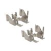 2 Adattatori Portalampada Xenon Ford Mondeo CHIA-X Freelander II Focus Opel Corsa H7 Anabbagliante Mod. Metallico - ASDSHOP