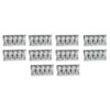 10 Morsetti a Molla Rapidi 5P Doppio Click Bianco per Cavi e Morsettiera a Vite - ASDSHOP