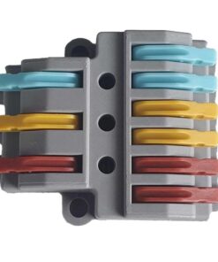 10 Sdoppiatore Elettrico Compatto Connettore Morsetto Elettrico Cavo Connettore 3P-6P - immagine 3