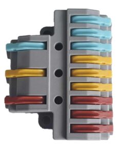 10 Sdoppiatore Elettrico Compatto Connettore Morsetto Elettrico Cavo Connettore 3P-9P - immagine 3