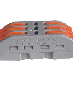 10 Morsetti Elettrici Rapidi 3P con Leva Connettori Compatti per Fili Elettrici - immagine 3
