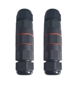 2 Connettori Rete RJ45 IP68 Forma I Manicotto Collegamento Cavo Esterno 105x30mm - immagine 6