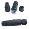 2 Connettori Veloce IP68 Forma I Manicotto Collegamento Cavo Esterno 77x20mm