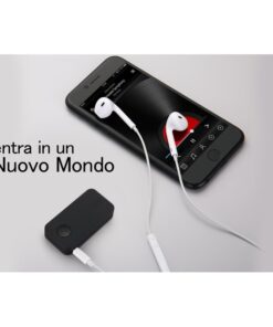 Ricevitore Bluetooth 4.1 Adattatore Wireless Audio Portatile con Microfono Stereo Auto Casa con 3,5 mm AUX - immagine 3