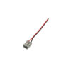 10 Pezzi Connettore Trasparente Invisibile 10mm 2 PIN Per Chiudere 2 Striscie Led Smd COB con Passo da 10mm Senza Saldare - ASDSHOP