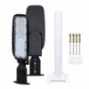 Lampione Stradale Led 50W 5000LM 6500K Street Lamp Per Strada Giardino Villa IP65