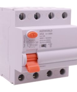 RCCB Interruttore Differenziale Selettivo Tipo S Classe A 1000mA/1A 3P+N 4M 10kA AC 380V IP20 Elettromeccanico IEC61008-1 GYL9, Corrente Disponibili 63A 100A (100A)