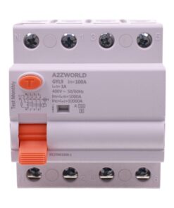 RCCB Interruttore Differenziale Selettivo Tipo S Classe A 1000mA/1A 3P+N 4M 10kA AC 380V IP20 Elettromeccanico IEC61008-1 GYL9, Corrente Disponibili 63A 100A (100A) - immagine 3