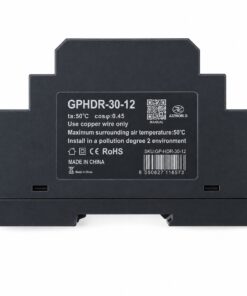 Alimentatore Trasformatore Da Guida Barra DIN 30W, 2 Moduli, Serie HDR-30, Disponibili DC 12V 24V (DC 12V) - immagine 3