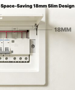 Misuratore Energia WiFi Monofase 63A, Modulo Monitoraggio Consumi Bidirezionale, CT Power Metering Integrato, App Tuya Smart Life - immagine 8