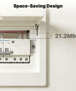 Misuratore Energia WiFi Trifase 63A, Modulo Monitoraggio Consumi Bidirezionale, CT Power Metering Integrato, App Tuya Smart Life - immagine 8