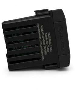 Serie Civile A2ZWORLD MBL Nero Compatibile Con Bticino Living International (Presa USB C PD + USB A QC 2 Moduli) - immagine 3