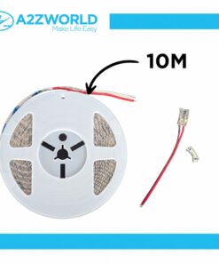 24V Striscia Led SMD Da 10 Metri, 12W/M 135lm/W 120SMD/M, Larga 8mm, Dimmerabile PWM, Tagliabile ogni 2 smd Da 17mm, IP20, CRI>80, Disponibili 3000K 4000K 6500K (Bianco Freddo 6500K) - immagine 3