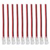 10 Pezzi Connettore Trasparente 5mm 2 PIN con Cavo per Strisce LED SMD COB, Collegamento Senza Saldatura - ASDSHOP