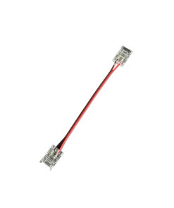 10 Pezzi Connettore Trasparente Invisibile 10mm 2 PIN Per Collegare 2 Striscie Led Smd COB con Passo da 10mm Senza Saldare