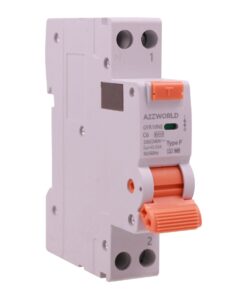 RCBO Interruttore Magnetotermico Differenziale Tipo F Slim 1 Modulo DIN, Curva C 1P+N 6000A 30mA AC 230V IP20, Corrente Disponibili 6A 10A 16A 20A 25A 32A 40A (C6A)