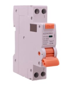 RCBO Interruttore Magnetotermico Differenziale Tipo F Slim 1 Modulo DIN, Curva C 1P+N 6000A 30mA AC 230V IP20, Corrente Disponibili 6A 10A 16A 20A 25A 32A 40A (C25A)