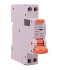 RCBO Interruttore Magnetotermico Differenziale Tipo F Slim 1 Modulo DIN, Curva C 1P+N 6000A 30mA AC 230V IP20, Corrente Disponibili 6A 10A 16A 20A 25A 32A 40A (C40A)